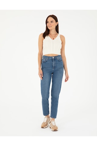 Pierre Cardin Kadın Mavi Jean Pantolon 50292478-vr036 Mavi