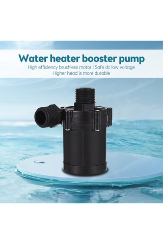 Yifomall 12v 30w Dc Sürekli Akışlı Pompası - 12m Yükseklik, 700l/h Debi, Ip68 Koruma, Seramik Eksenli Ev Gereçleri Ve Bahçe Projeleri İçin