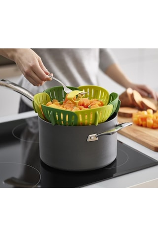 Joseph Joseph Bloom Katlanır Buharda Pişirme Sepeti -Yeşil