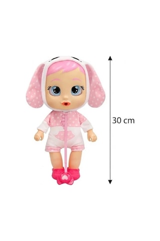 Ağlayan Bebek - İlk Adımlarını Atar Işıklı Ve Sesli Oyuncak Bebek 30 Cm Emzikli Ve Biberonlu Bebek