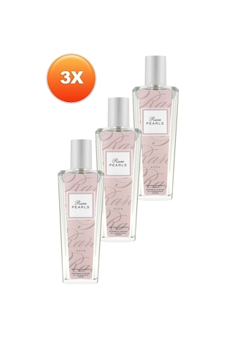 Avon Rare Pearls Parfümlü Vücut Spreyi 3 x 75 ML