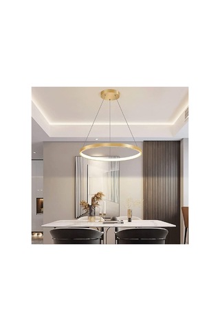 Gold Led Avize Coda 60 Cm