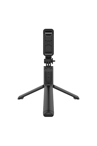 Kangvka Kollapsible Tripodlu 7 Bölmeli Uzatılabilir Selfie Stick, Bt Kumandalı 101cm, Cep Telefonları İçin Vlog/canlı Yayın/fotoğraf Çekimi