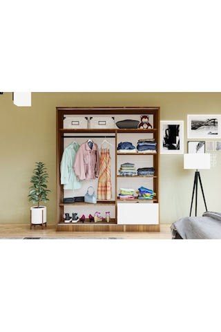 Metalia GM 346 Menekşe Sürgülü Gardrop