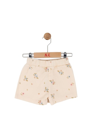 Kız Çocuk Spring Şort Etek Nk-51604 Krem