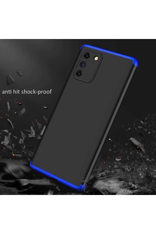 Samsung Uyumlu Galaxy A91 (S10 Lite) Kılıf Zore Ays Kapak-Siyah