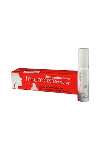 Imuneks Imumax 16 Boğaz Spreyi 30 Ml