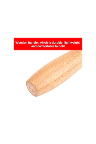 Geeroyoo Orta Boy Lastik Tamir Aracı, Ahşap Kollü Basma Rulmanı - Hava Giderici, İyi Tutuş Ve Hızlı Tamir Sağlar