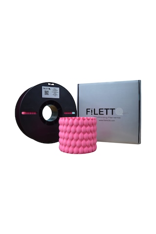 Filetto Pla+ Filament 1.75mm 1 Kg - Pembe