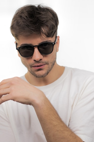 Lunox LNX014 Philip Mat Siyah Polarize Unisex Güneş Gözlüğü