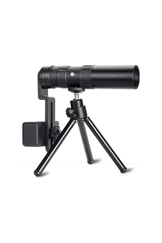 Profesyonel 10-300x40mm Güçlü Dürbünler Uzun Menzilli Monoküler Teleskop Hd 4k Kamp İçin Bak4-prizma Renk: 1 Set