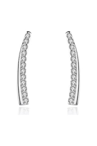 Brezza Lusso Jewelry Timeless Series Ay Işığı Kadın Gümüş Küpe Gümüş