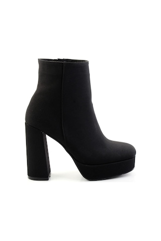 Mat Siyah Kadın Bot & Bootie K02527300138 Siyah