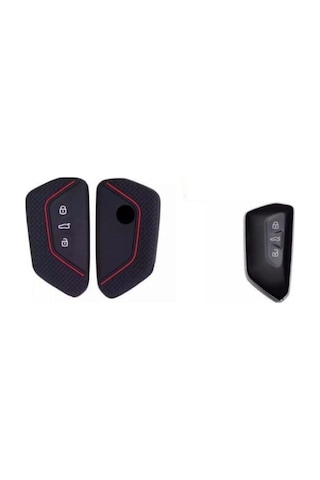 Mk4 Yeni Seat Leon Ve Fr Silikon Anahtar Koruma Kılıfı Siyah Renk