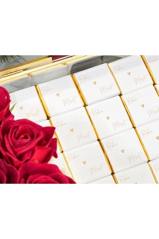 Kız İsteme Çikolatası Gold Kutu 80 Li