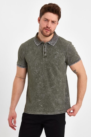 Erkek Polo Yaka T-shirt Haki