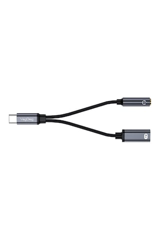 Veggieg Type-c To 3.5mm Kulaklık Ve Type-c Şarj Dönüştürücü Adaptör
