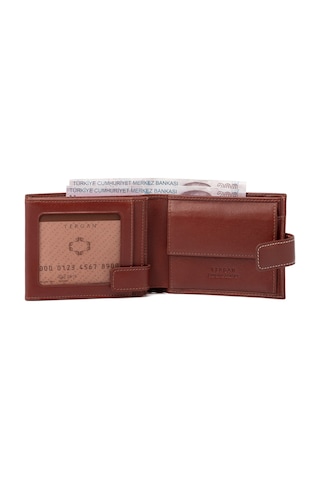 Tergan Taba Unisex Deri Cüzdanı 01638F8Q