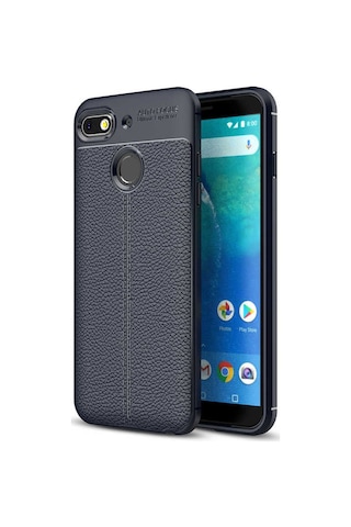 General Mobile 8 Go Kılıf Zore Niss Silikon Kapak Kırmızı