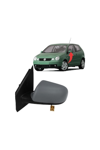 Vw Polo Sol Ayna Komple Manuel 2002-2006 6Q1857507F Vw Polo Sol Ayna Komple Manuel 2002-2006 6Q1857507F
