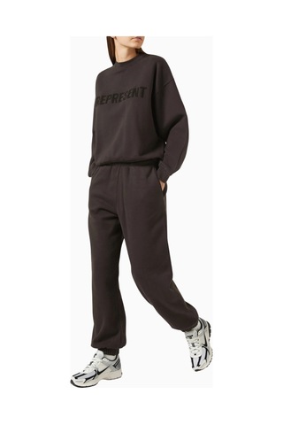 Represent Owners Club Sweatshirt, Brushed Cotton Fleece Sweatshirt Kahverengi
