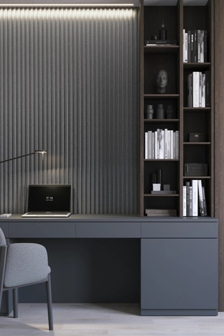 Vilo Mpc S Çıta Duvar Paneli Brushed Steel 265cm Yapıştırmalı Montaj - Neme Ve Darbeye Dayanıklı