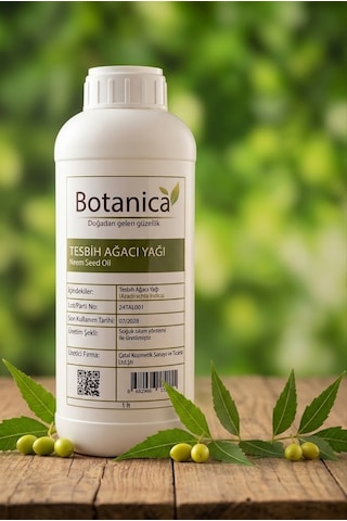 Botanica %100 Saf Tesbih Neem Ağacı Yağı 1 Litre - Melia Azadirachta Doğal Bitki Bakım, Böcek Kovucu 1 L Botanica %100 Saf Tesbih Neem Ağacı Yağı 1 Litre - Melia Azadirachta Doğal Bitki Bakım, Böcek Kovucu 1 L
