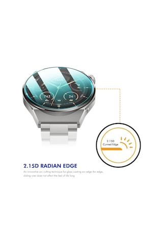 Garmin Forerunner 165/165 Müzik İçin Enkay Hat-prince 0.2mm 9h Temperli Cam Ekran Koruyucu Film İzle