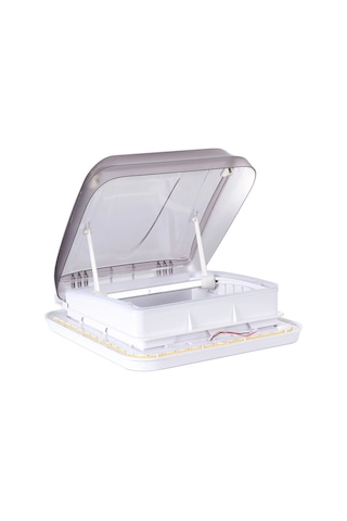 Eistein 40x40 Tavan Havalandırma Heki Ledli E24 Belgeli Beyaz