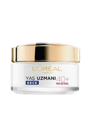 Loreal Paris 40+ Gece Kremi 50 ML