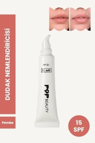 Pop Beauty Dudak Nemlendirici Lip Gloss SPF15 Pembe
