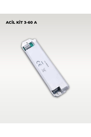 Acil Kit 3-60 A Led Spot Uyumlu Acil Durum Güç Destek Modülü