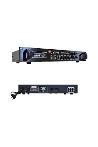 Mito Az2100 100w 100v 2 Bölgeli Mikser Amfi Bluetooth Usb Mp3 Anons Amplifikatörü - 9036283751989
