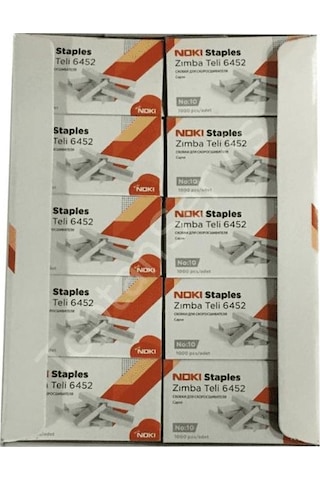 Noki 6452 Zımba Teli No 10 20'li 1 Kutu
