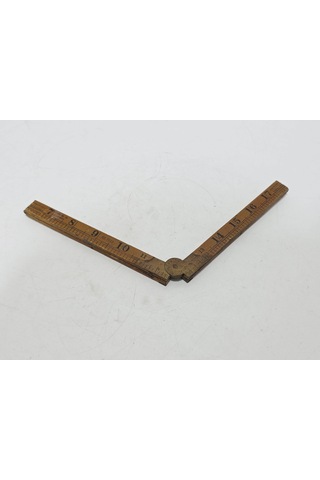 Antika Katlanabilir Ahşap Metre 23,5 İnç 005 0.004 M - 0.012 M