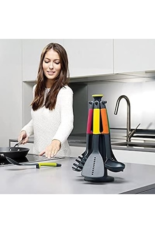 Joseph Joseph 10118 Elevate Renkli Döner Standlı 6 Lı Servis Seti
