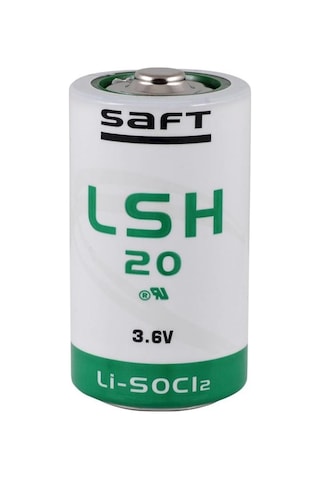Saft LSH20 D Size 3.6 V Li-SOCI2 Lityum Pil