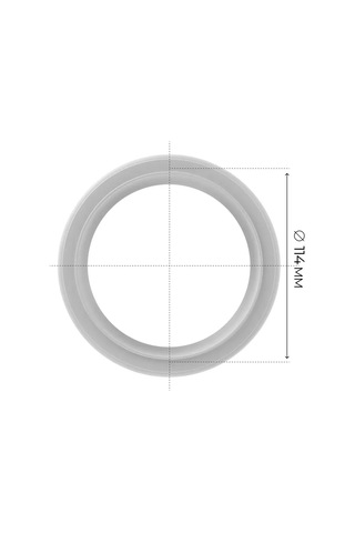 Masterprof Düz Tuvalet Bağlantı Manşeti, Bağlantı Çapı 110mm 263027331