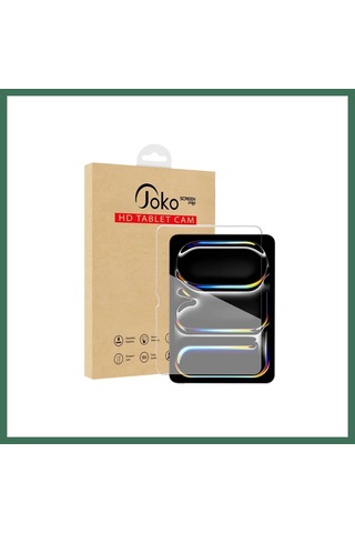 En-cag Joko Apple iPad Uyumlu 10.2 7.nesil Hd Tablet Cam Ekran Koruyucu - Şeffaf Bss