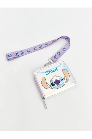 Lc Waikiki Karışık Stitch Baskılı Kız Bebek Cüzdan Çok Renkli