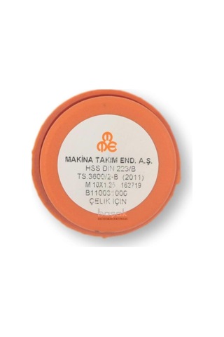 Mte M10 X 1.25 Pafta İnce Vidalı Hss Dın 223/b