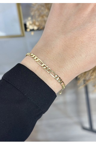 Xp Gold Marka Model Bileklik 18.5 Cm Altın