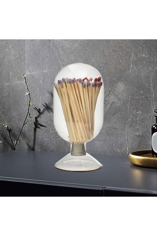 Trendooze Cam Kibrit Çan Kavanoz, Şömine Temizleme, Pratik Kullanım Temizlemek