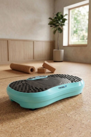 Fegel Fg-6500 Titreşimli Fitness Platformu 99 Hız Seviyesi & Hoparlörlü Egzersiz Aleti / Turkuaz Renk