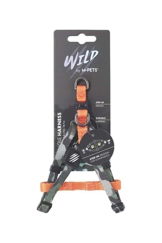 M-pets Wild Jungle Harness Köpek Göğüs Tasması Xs Turuncu
