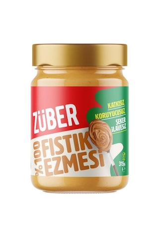 Züber %100 Fıstık Ezmesi 315g Züber %100 Fıstık Ezmesi 315g