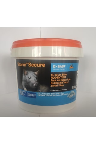 Firba Basf Storm Secure Fare Ve Sıçan İçin Hazı Zehirli Yem 150 g
