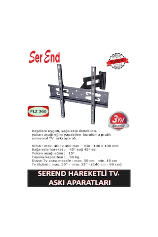Serend Hareketli Tv Askı Aparatı