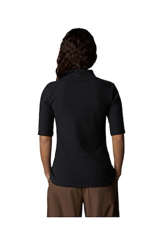 The North Face W S/s Mock Neck Slim Tee Kadın Outdoor Tişörtü Nf0a89c3jk31 Siyah SIYAH Siyah