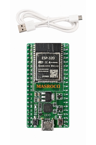 ESP-32D DevKitC V4 38 Pin Eğitim Kiti (Lehimli, Yeşil PCB) Eğitim Kiti
